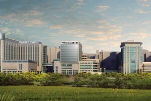 New patient center under construction