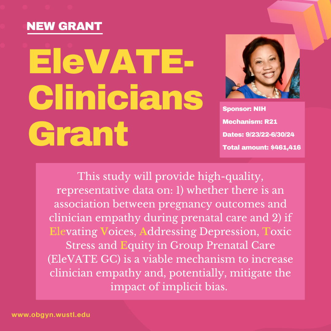 Ebony B. Carter, MD, MPH, secures NIH R21 award for EleVATE ...