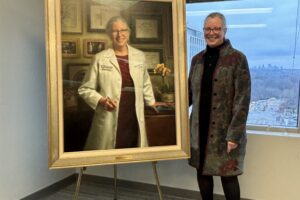 Dr. Diane Merritt Portrait Reveal and Celebration