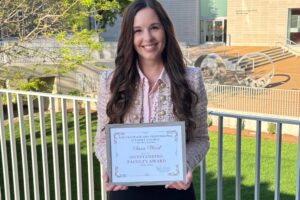 Dr. Sara Wood Recognized for Dedication to Graduate Mentorship