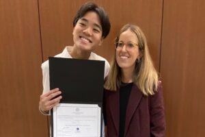 Andy Liu Wins Best Presentation at the Upper Midwest Summit
