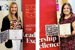 Jaime Strickland & Emily Dively graduated from the Emerging Leaders Program