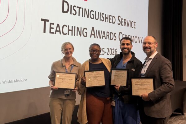 WashU OBGYN Residents and Faculty Awarded Distinguished Service Teaching Awards
