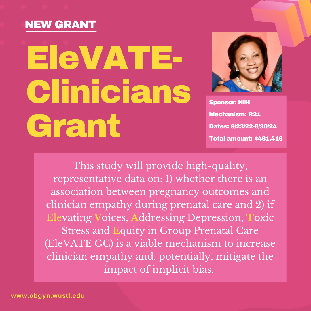 Ebony B. Carter, MD, MPH, Secures NIH R21 Award For EleVATE ...