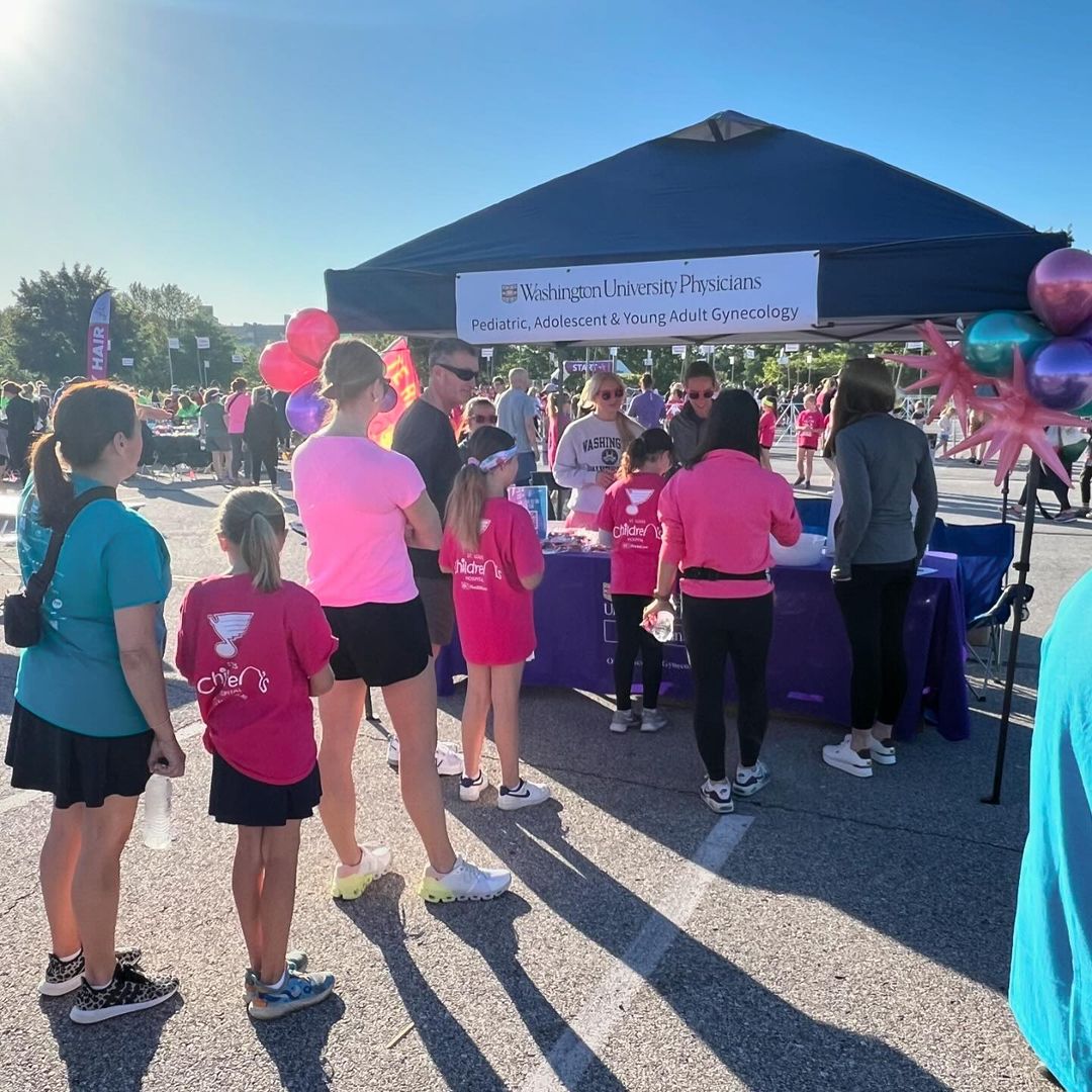 PedsGyn Goes to Girls on the Run St Louis 5k Obstetrics & Gynecology